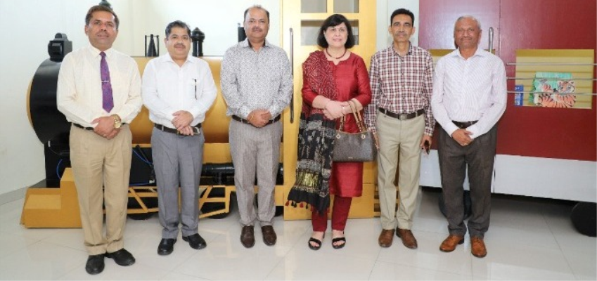 VISIT OF DIRECTOR MA'AM